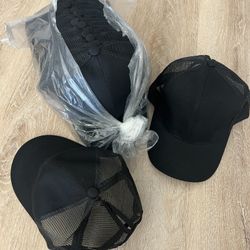 Black Hats; Ponytail 