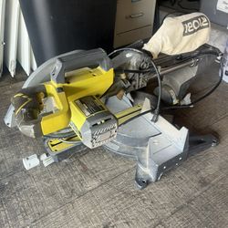 Cordless Ryobi Miter Saw