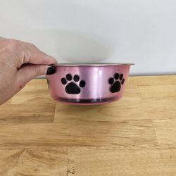 Pink DOG BOWL