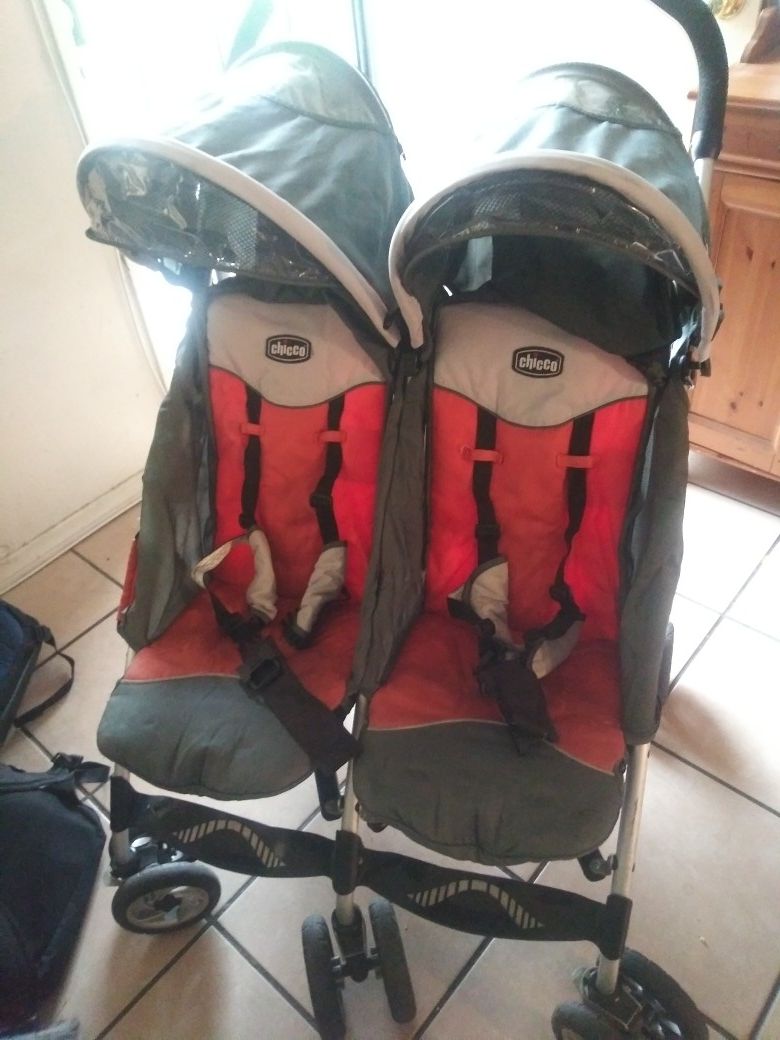 Chicco double stroller