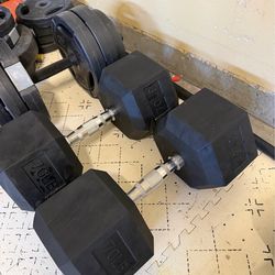 Dumbbell 70 Seventy Pound Dumbbells