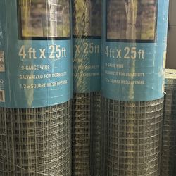 Brand New Hardware Cloths, Galvanized Large And Medium Sided