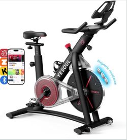 Yesoul Black Exercise Bike for Home