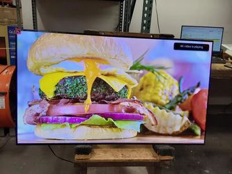 BCR452-Samsung QN55S90FAFXZA 55" 4K OLED Smart TV with Dolby Atmos