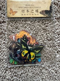 Butterfly stickers- 2 pk