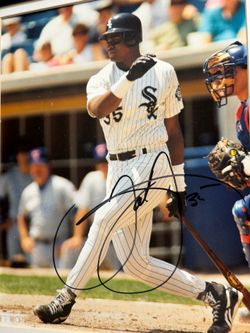 Frank Thomas autographed picture