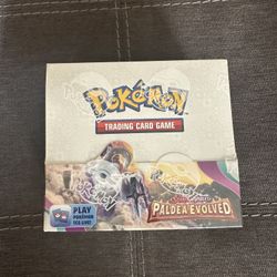 Brand New Sealed Paldea Evolved Booster Box