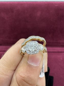 14k Diamond Ring