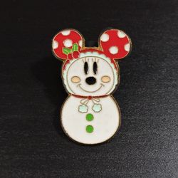 Disney Minnie Mouse - Snowman Collectible Pin (2009)