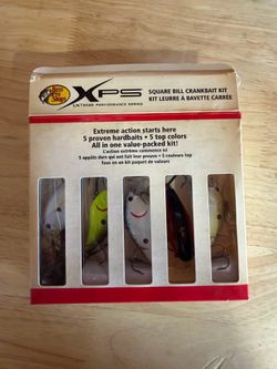 Bass Pro Shops XPS Square Bill Crankbait Kit – 5 Lures