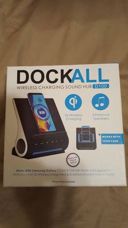 Dockall wireless charging sound hub