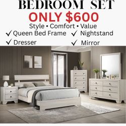 4 Pc Queen Bedroom Set 