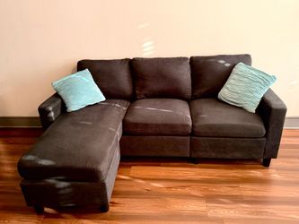 L-Shaped Sectional Sofa – Like New