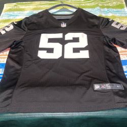 NFL  On Field Nike Khalil Mack Jersey Size 48 Men’s