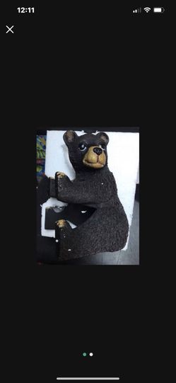 Bear toilet paper holder
