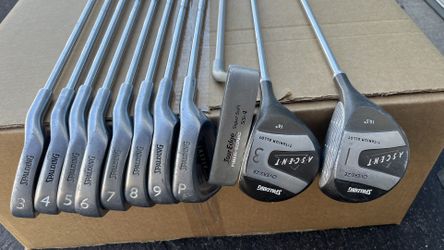 Spalding Ascent Oversize Iron Set 3-9, P/ 1, 3 Wood/ Putter Golf
