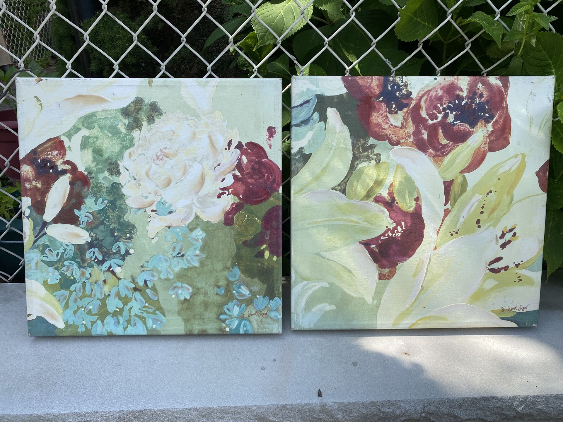 Flowers Painting 2sets
