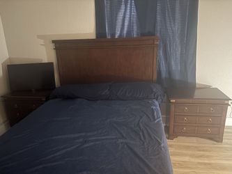 Queen bed frame