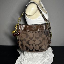Vintage Coach Brown Shoulder Bag