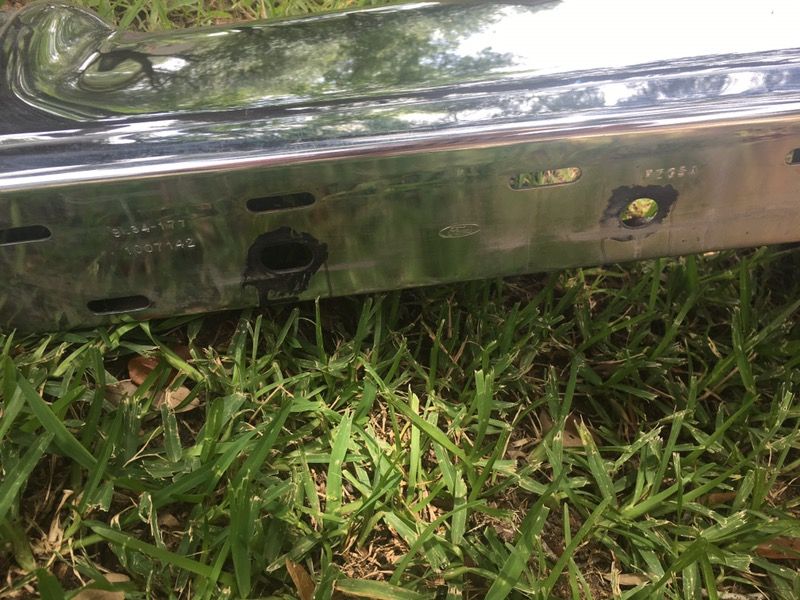 2010 Ford F-150 Rear Bumper End Pair Fzg5a