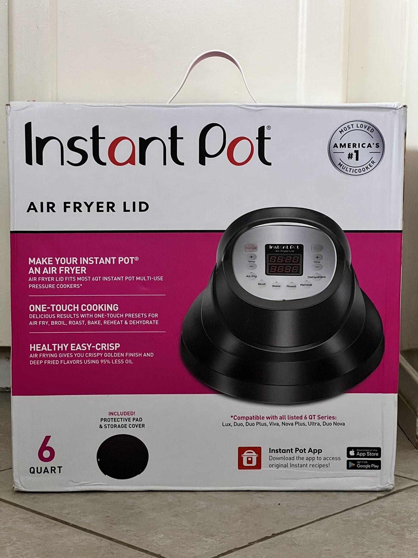 Instant Pot Air Fryer Lid (6 Qt)
