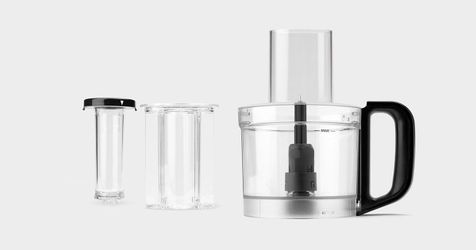 nutribullet 7-Cup Food Processor Work Bowl with Lid & Pusher - New