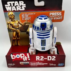 Star Wars Bop It! R2-D2 & C-3PO Electronic Game – Hasbro 2014 – Rare, Tested & Working