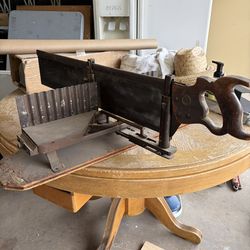 Vintage Disston Miter Saw