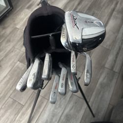 Golf Bag And Clubs 