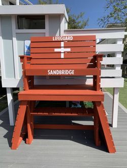 Lifeguard chair stand
