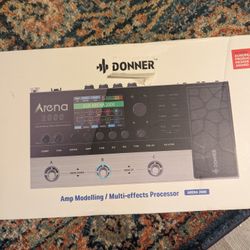 Amp Modelling/Multi Effects Processor (DONNER)
