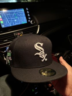 White Sox Fitted Hat Size 7 5/8