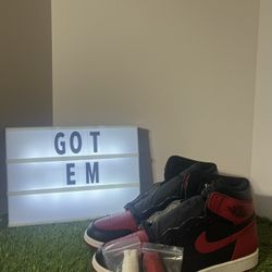 Jordan 1 Bred Banned (2016) Sz 10