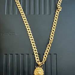 14k Gold Necklace And Pendant