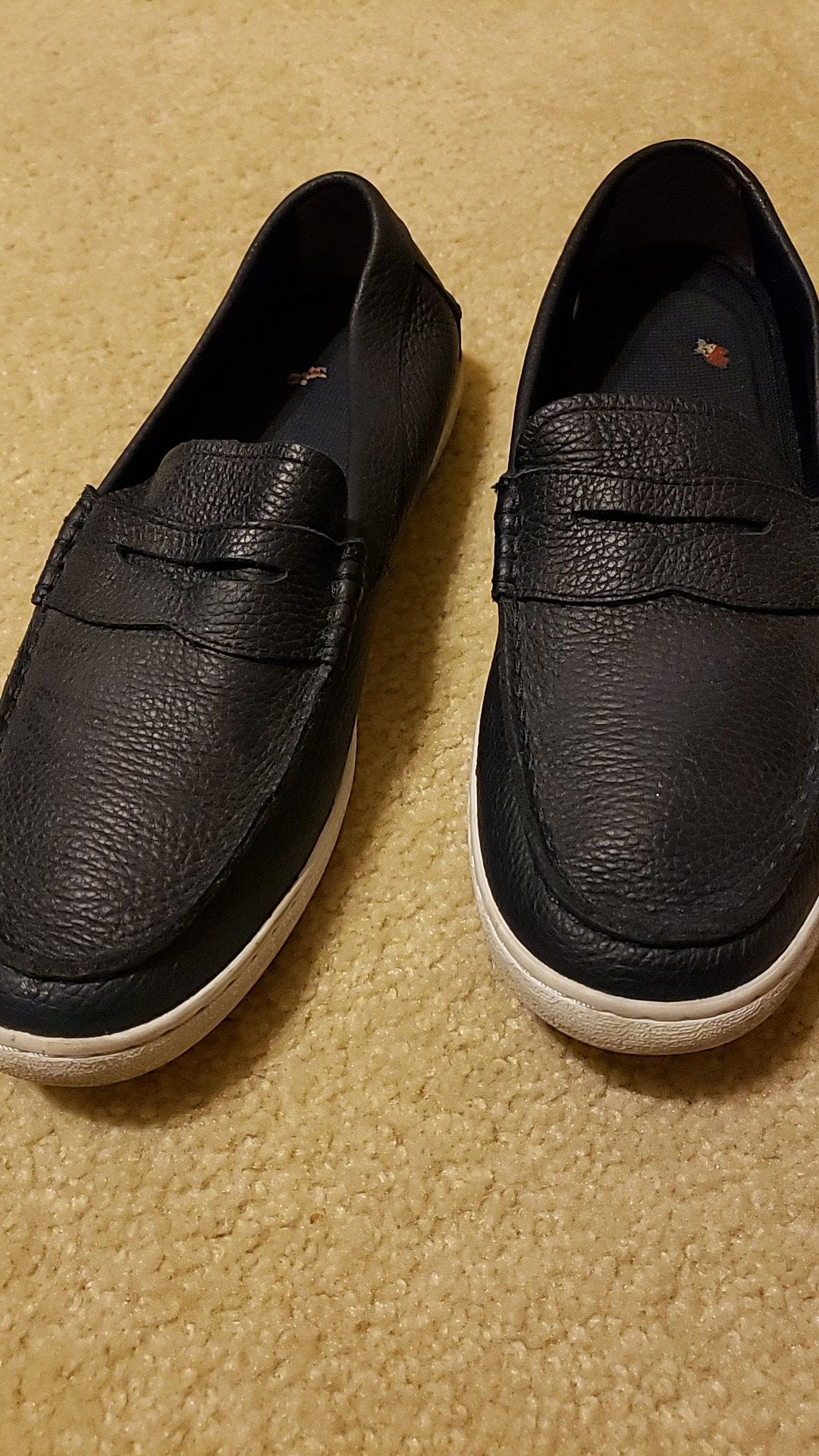 Cole Haan Navy Blue Leather Loafers 11