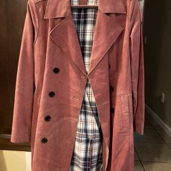 Tommy Hilfiger Leather Coat