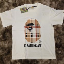 Bape X Burbery Shirt 