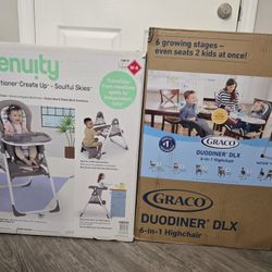 Ingenuity and Graco High Chairs