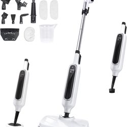 Анна • 12-in-1 Steam Mop, Detachabler Handheld Steam Cleaner for Home, 23FT...