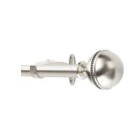 Brand NEW- Silver curtain rod