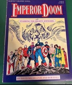 1987 ( Doctor Doom) Marvel Graphic Novel Emperor Doom Comic B