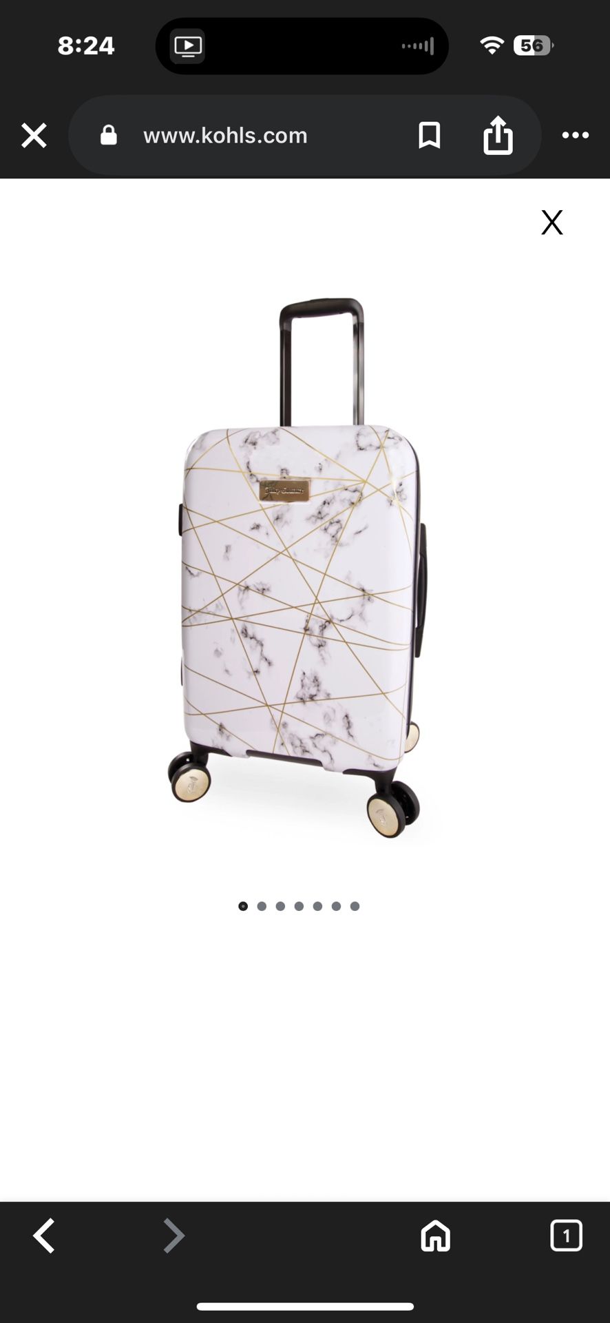 Juicy Couture Vivian 21" Hardside Spinner Luggage