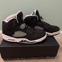 Jordan Air Jordan 5 Retro Oreo 2021 Black White CT4838-011 Suede Men's Sneaker