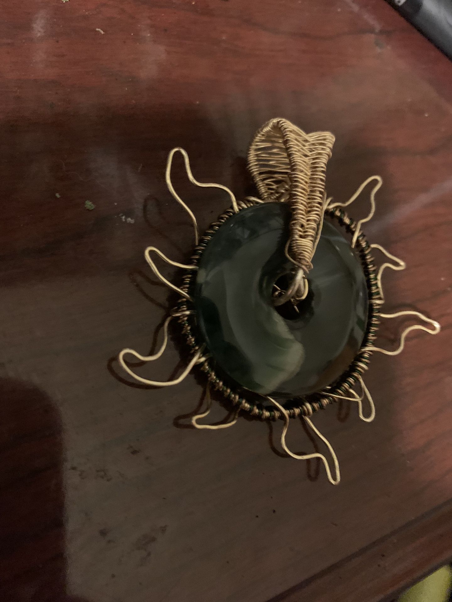 Handmade Sun Pendant