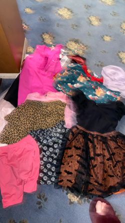 Size seven and a half girls nice clothes