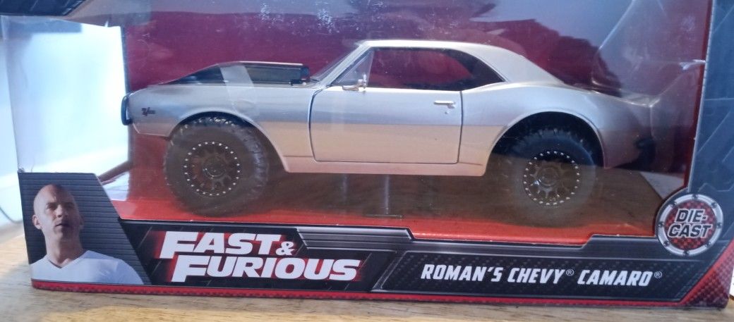 Die Cast Metal - Fast & Furious - Chevrolet Camaro Z28 - New-