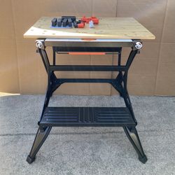 Black & Decker Portable Folding Workbench, Project Center & Vice, WM425-A