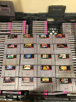 Who needs Super Nintendo SNES games. I’ve got them. I have consoles controllers accessories too!!