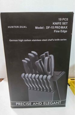 Hunter.Dual DF-15 PRO MAX 19 PC Knife Set