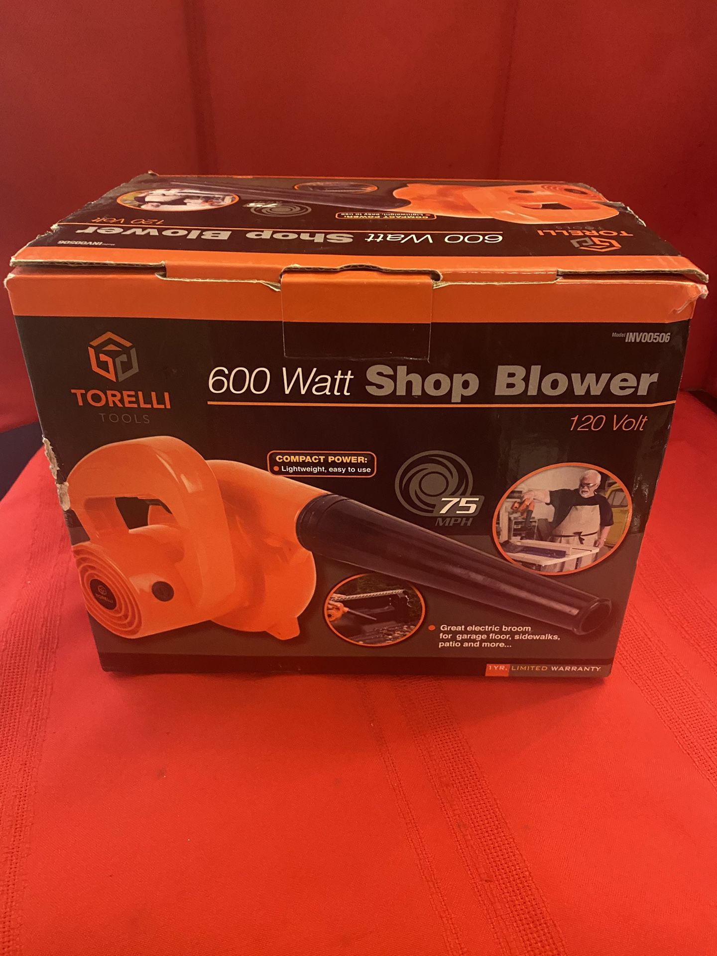 New Torelli 600 Watt Shop Blower